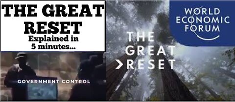 THE GREAT RESET EXPLAINED IN 5 MINS - CONTROL