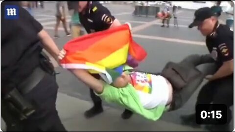"Celebration of Pride Month in Russia 😆"