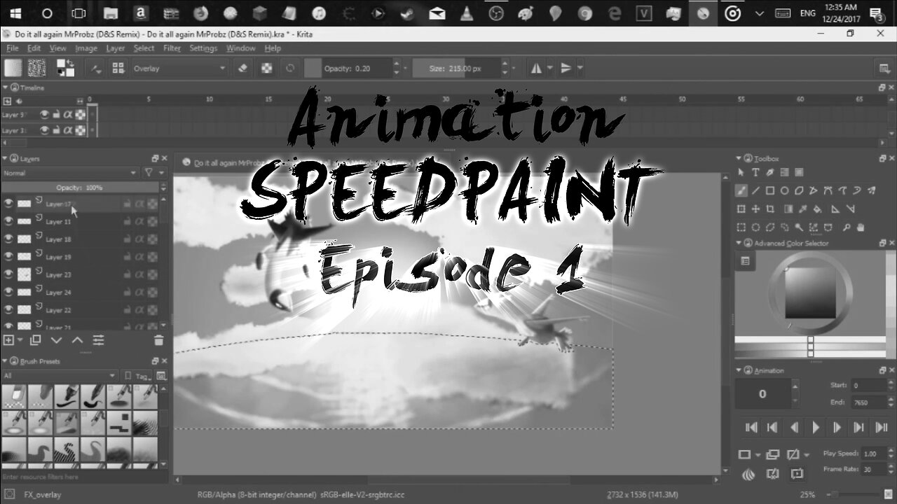 (Speedpaint Animation) - Part 1