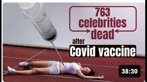 Celebs Injured and Dropping Dead after Vaccination 2021-2023