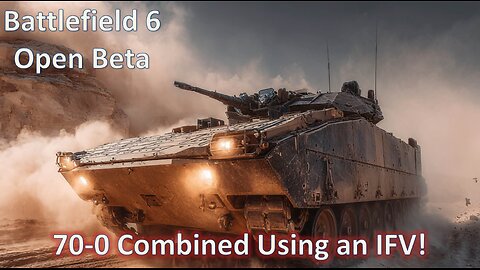 Epic Combined 70-0 IFV Crew on Cario Breakthrough l BF6 Beta