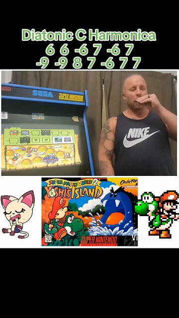 Yoshis Island Super NES Harmonica