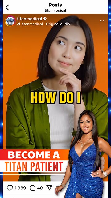 Sharisse Tsikouris Tells Us How To Become A Titan Patient