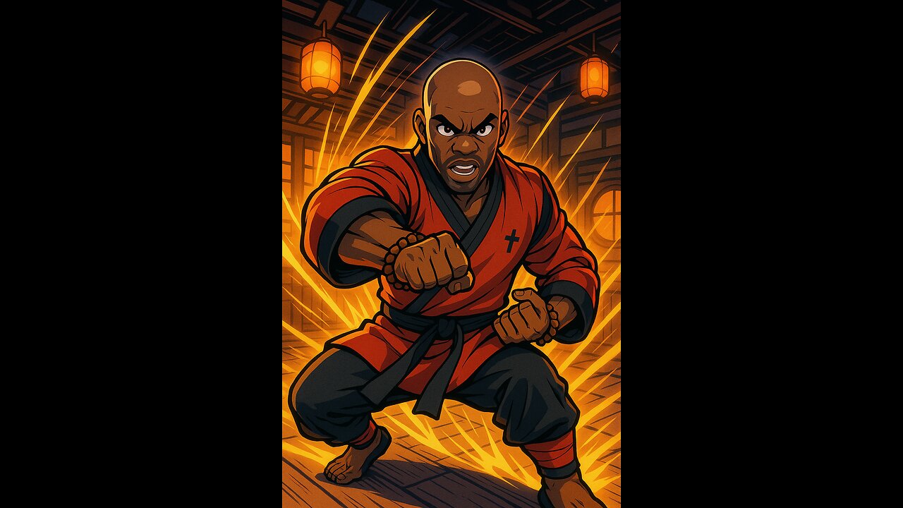 Larry Warrior Cartoon