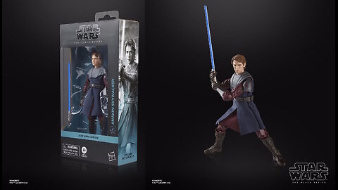 Star Wars The Black Series - Anakin Skywalker 6" Figure [by Hasbro]