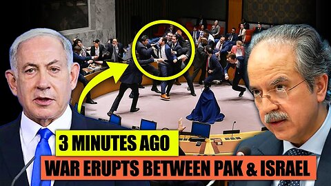 BREAKING： Pakistan UN Rep CLASHES with Israel at UNSC, video goes viral