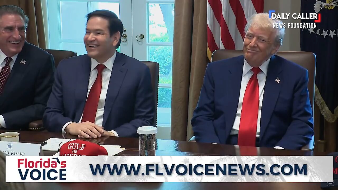 Marco Rubio Cracks Up Entire Cabinet Room With Joke About Tootsie Rolls