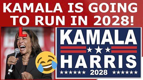 Kamala Just Hinted She's Running AGAIN in 2028!