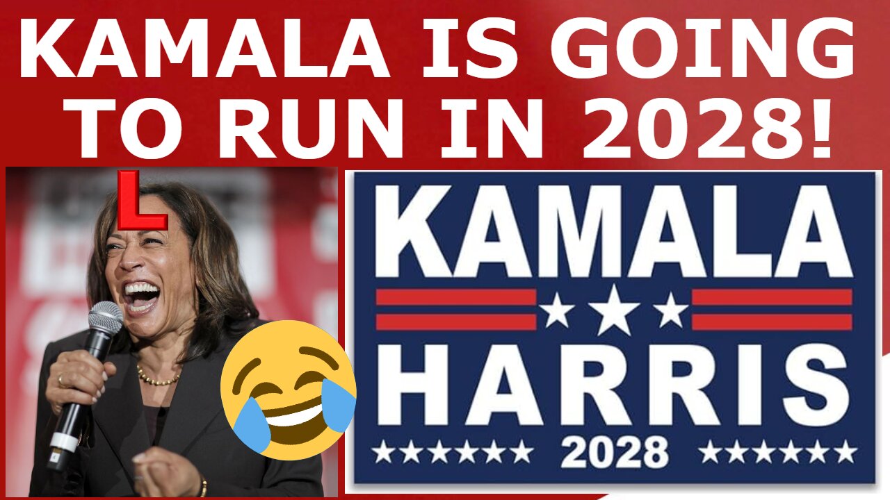 Kamala Just Hinted She's Running AGAIN in 2028!