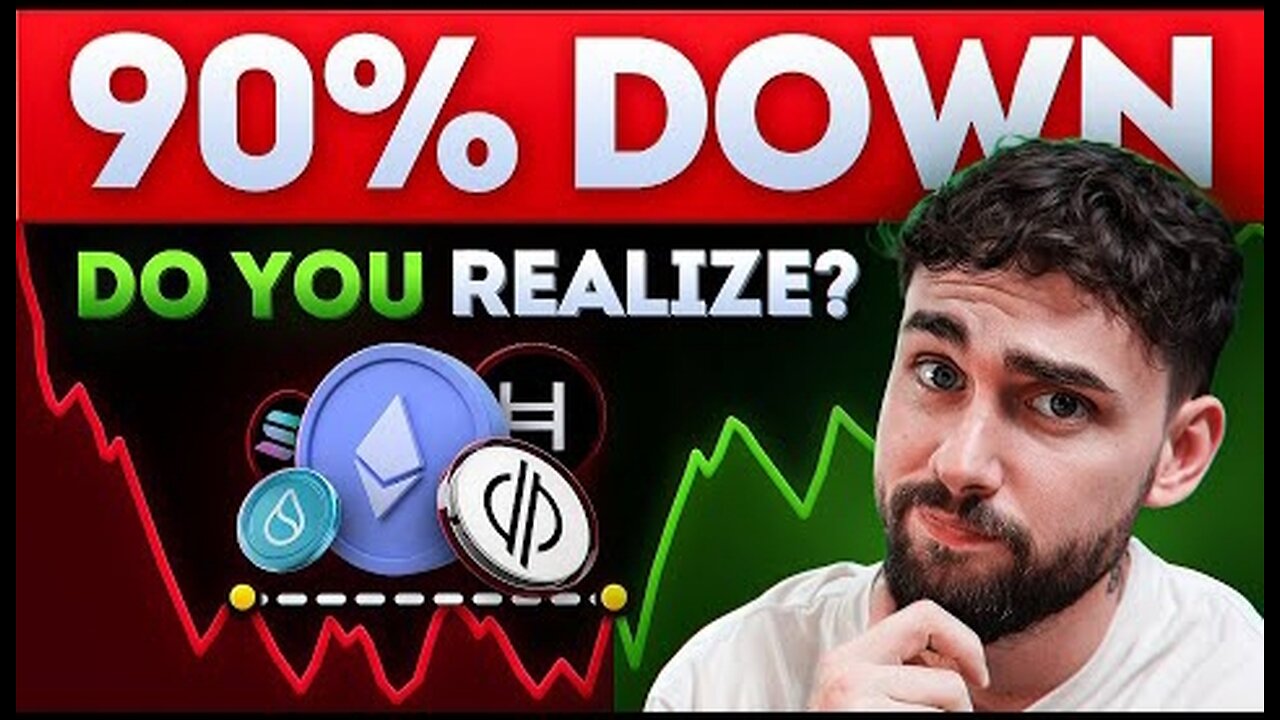DON'T PANIC - 90% of Altcoins are down, but this is what happens next!