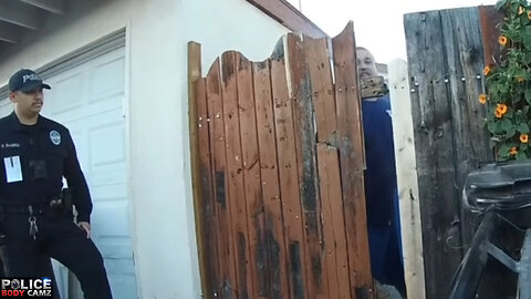 Man Shot by Police During Backyard Encounter – Body Cam Footage