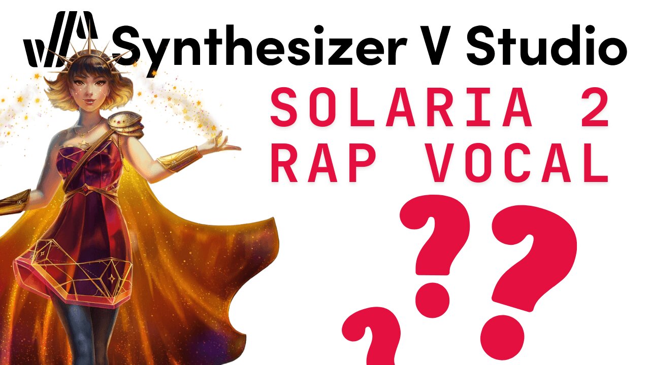 This AI VOCALIST Can RAP Now?! SOLARIA 2 in Synth V Pro 2!