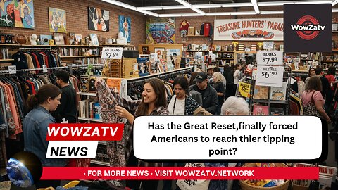 Has the so called Great Reset finally begun,for most Americans?