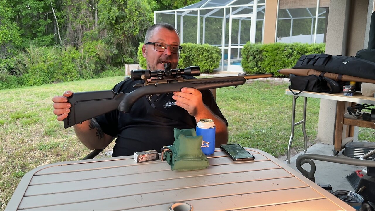 Ruger american mini ranch .22 range and review