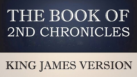 14) The Book of 2nd Chronicles