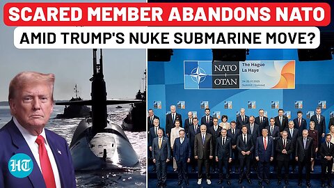 Scared NATO Member Abandons Alliance After Trump's Nuclear Submarine Move Against Russia?| US| Putin