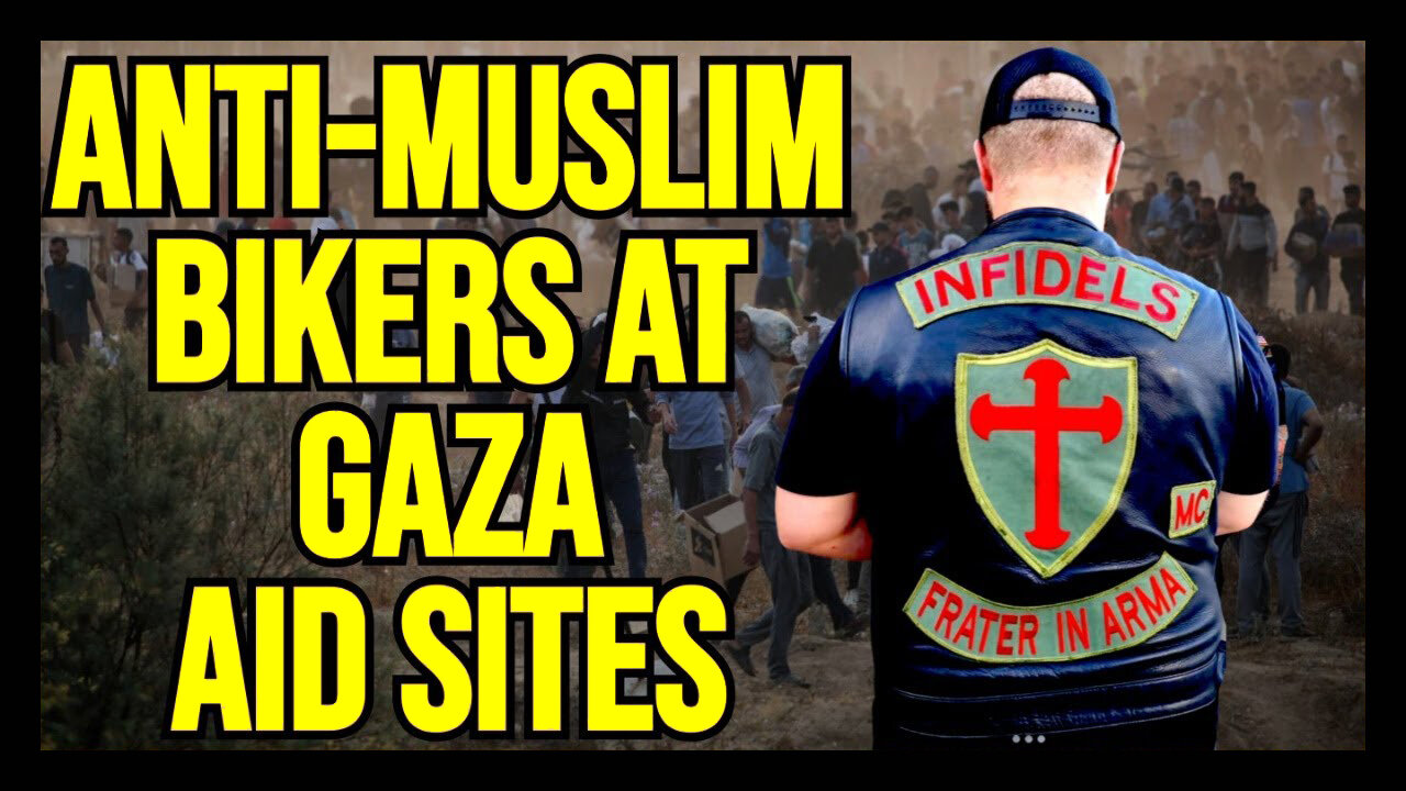 Anti-Islam BIKER GANG Working As Security In Gaza - Anthony Aguilar