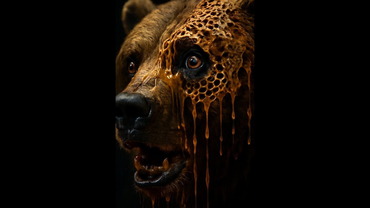 Incredible Rescue of a Bear Covered in a Giant Honeycomb!