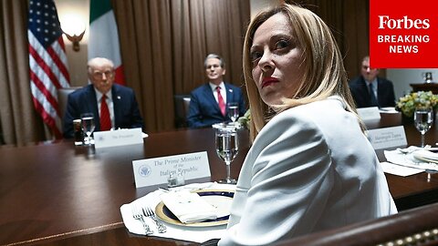Right In Front Of Trump, Italy's Meloni Asked About Her Past Comments That His Tariffs Are 'Wrong'
