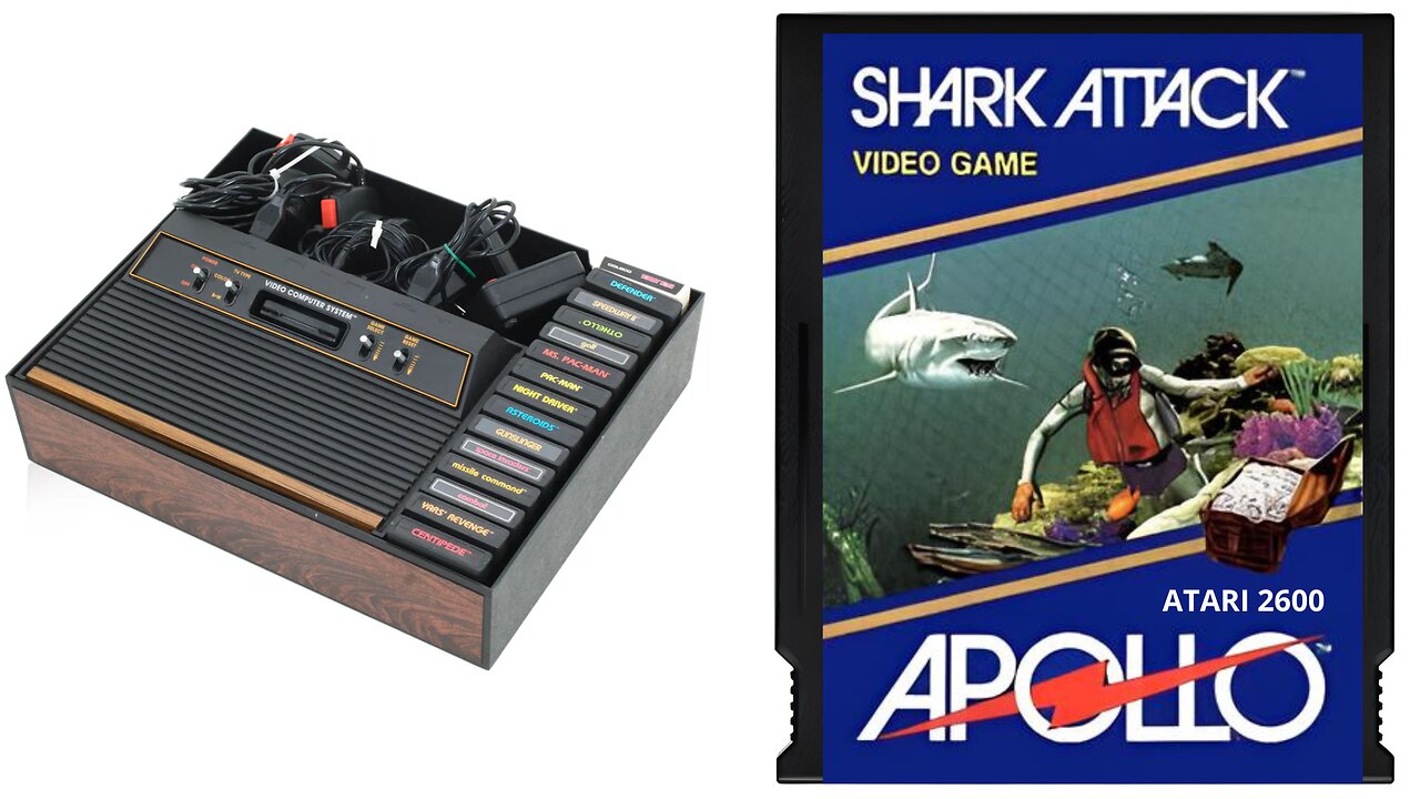 Atari 2600 - Shark Attack