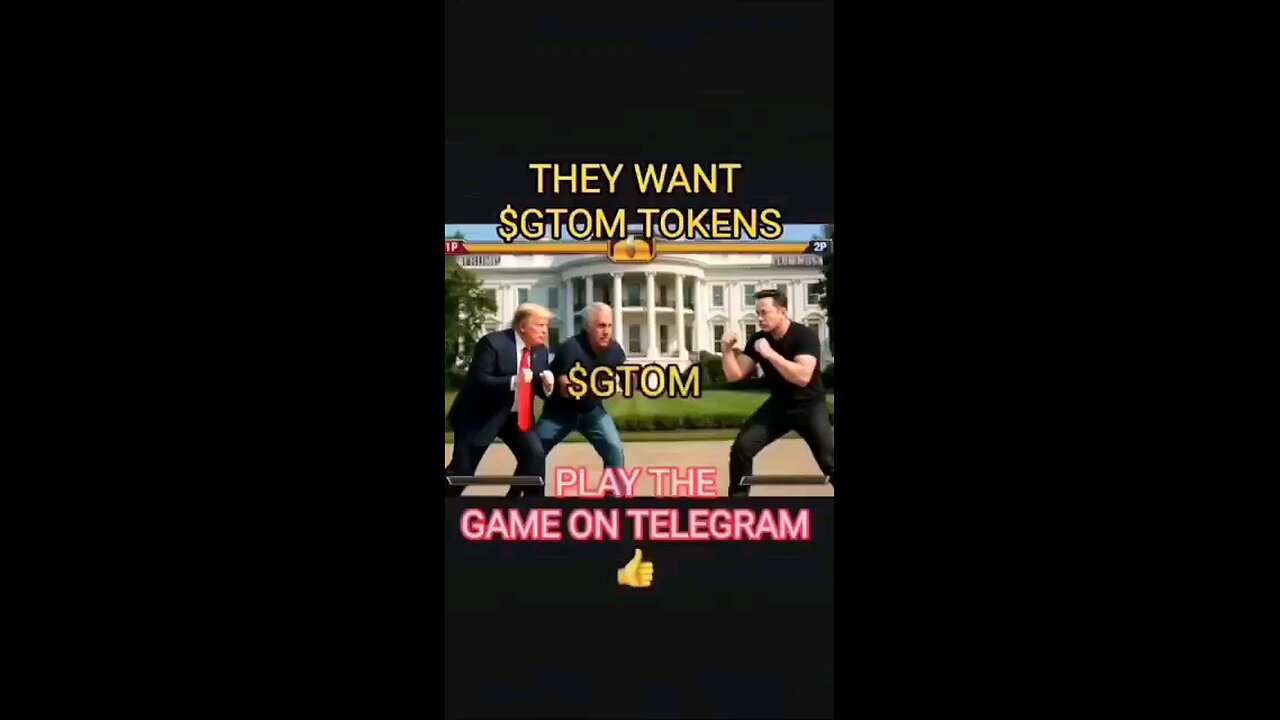 DONALD TRUMP VS ELON MUSK FOR $GTOM TOKENS | OFFICIAL MEME TOKEN ON TELEGRAM