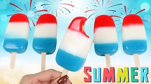 How to Make Rocket Pop Gummy Popsicles!