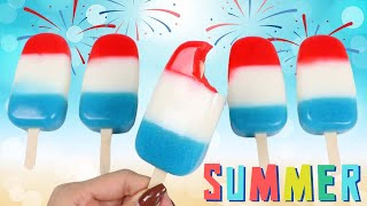 How to Make Rocket Pop Gummy Popsicles!