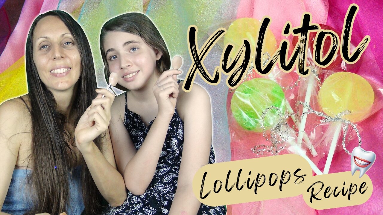 Guilt-free and Sugar-free - Homemade Xylitol Lollipops