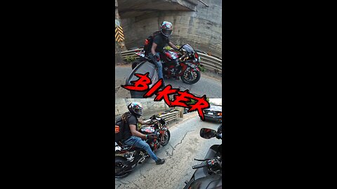 A Wild Biker Appeared!