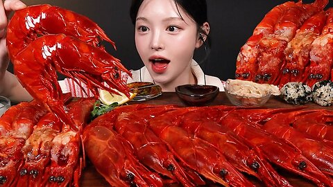 Most Expensive Carabineros Shrimp Mukbang | ASMR