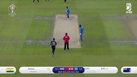 2nd inning highlights of India vs New Zealand Odi World Cup 2019 semi final match