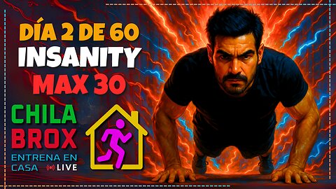 💪🔥 DÍA 2 de 60 | INSANITY MAX 30 – ¡Tabata Power!