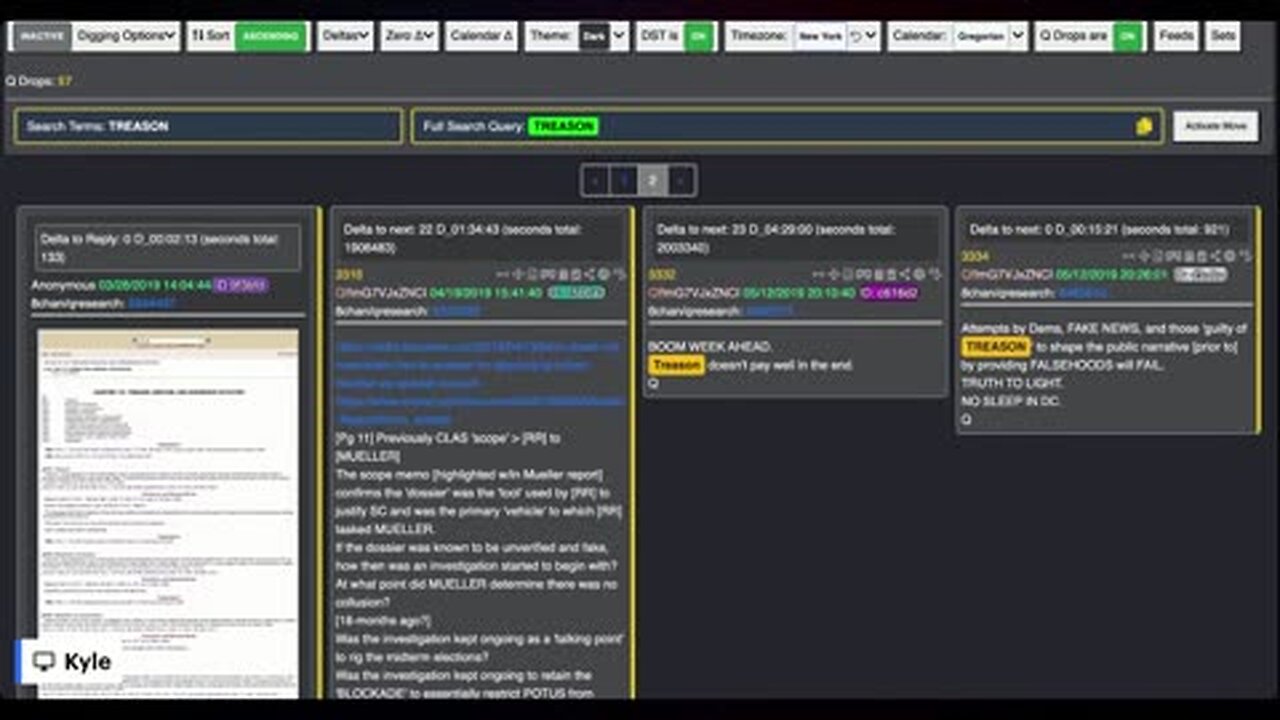 Q SCHQQL/ Treason Doesn't End Well / 7/26/25 Part 2