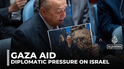 Diplomatic pressure growing on Israel: US the only UNSC member against calls for more aid