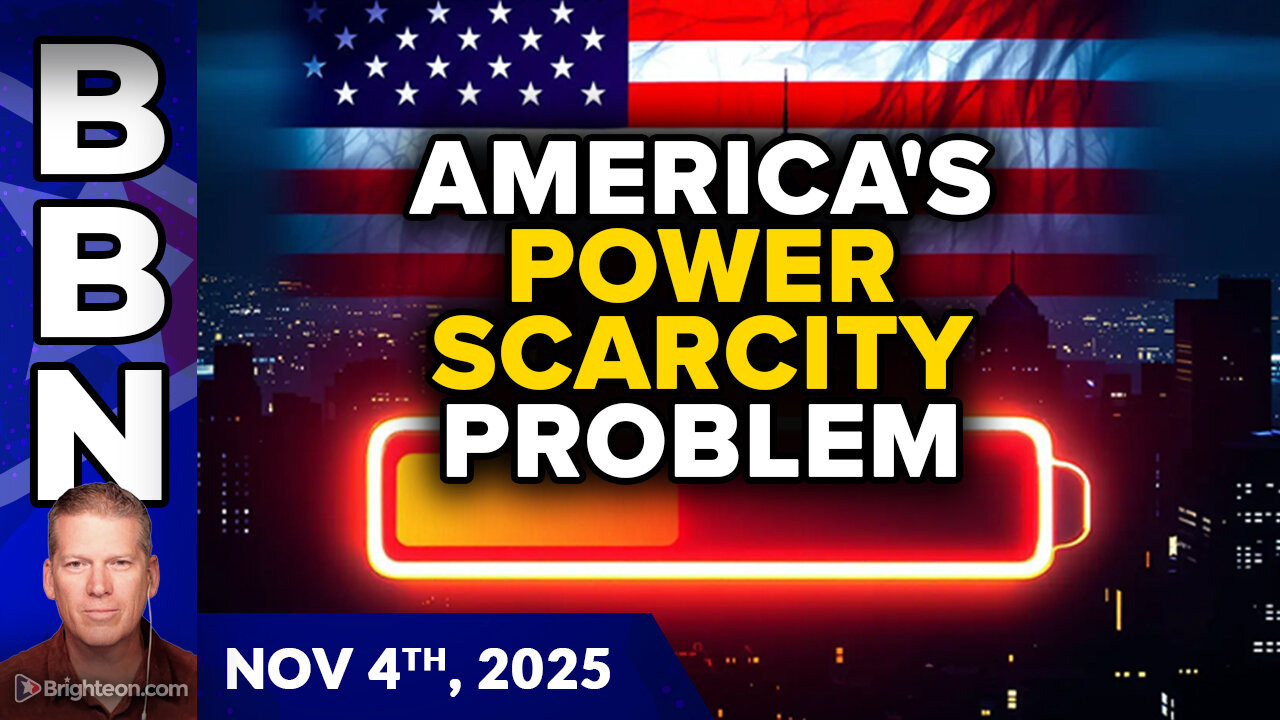 BBN, Nov 4, 2025 - Cows dropping dead, robotic lawnmowers and Americas POWER SCARCITY problem
