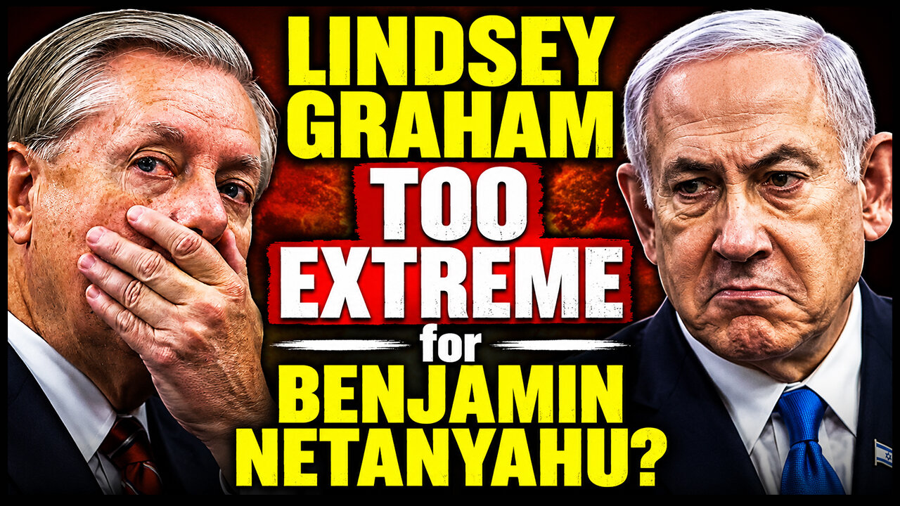 TOO EXTREME for Benjamin Netanyahu? - The SHOCKING Leaked Calls of Lindsey Graham