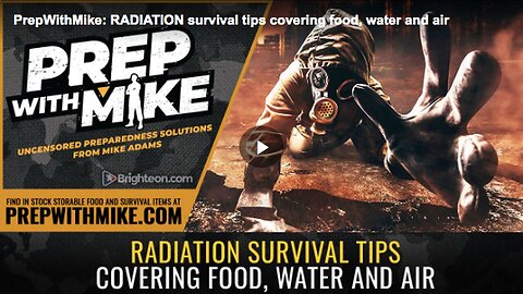 "PrepWithMike: Radiation Survival Tips Discussion"