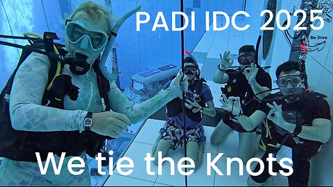 We tie the Knots | PADI IDC 2025 | Workshops - DeepSpot