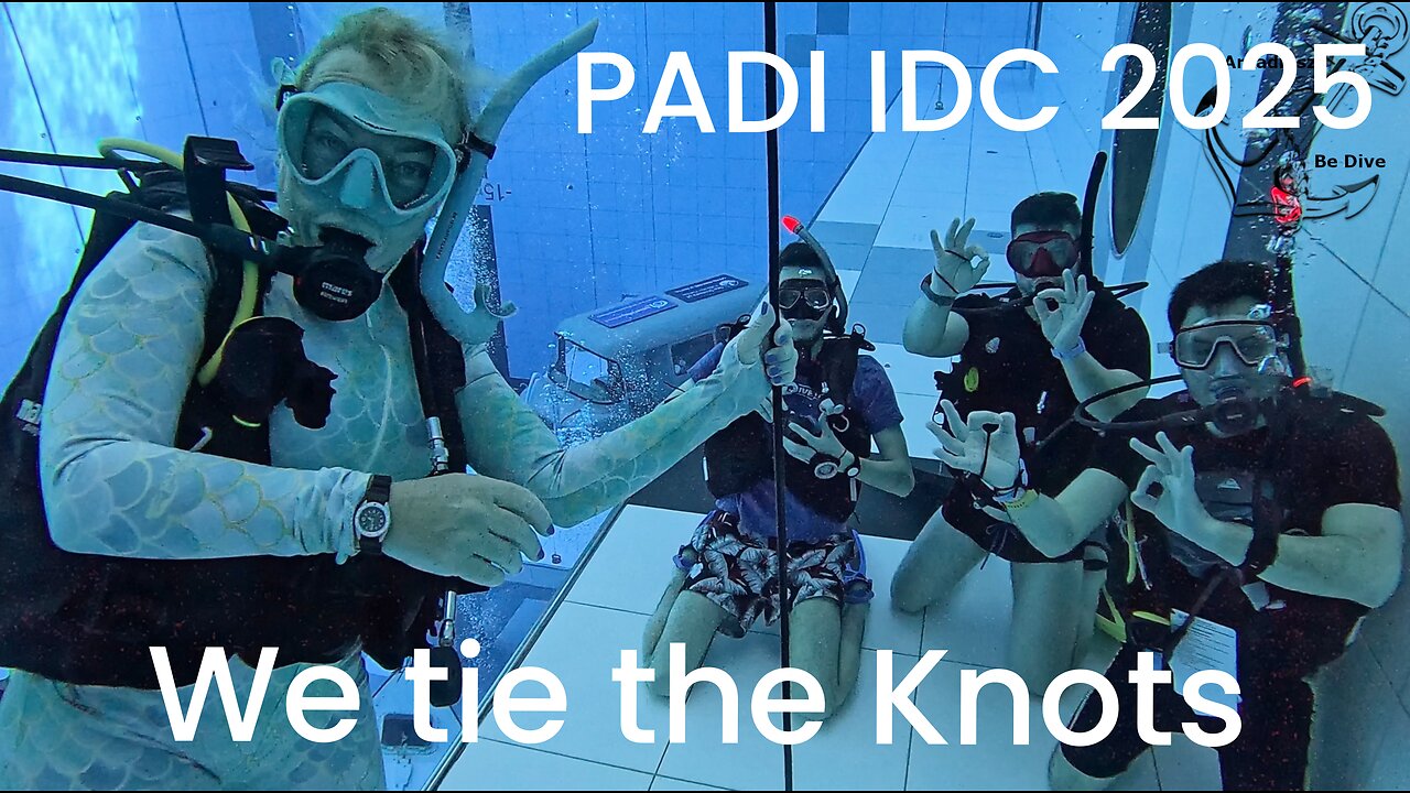 We tie the Knots | PADI IDC 2025 | Workshops - DeepSpot