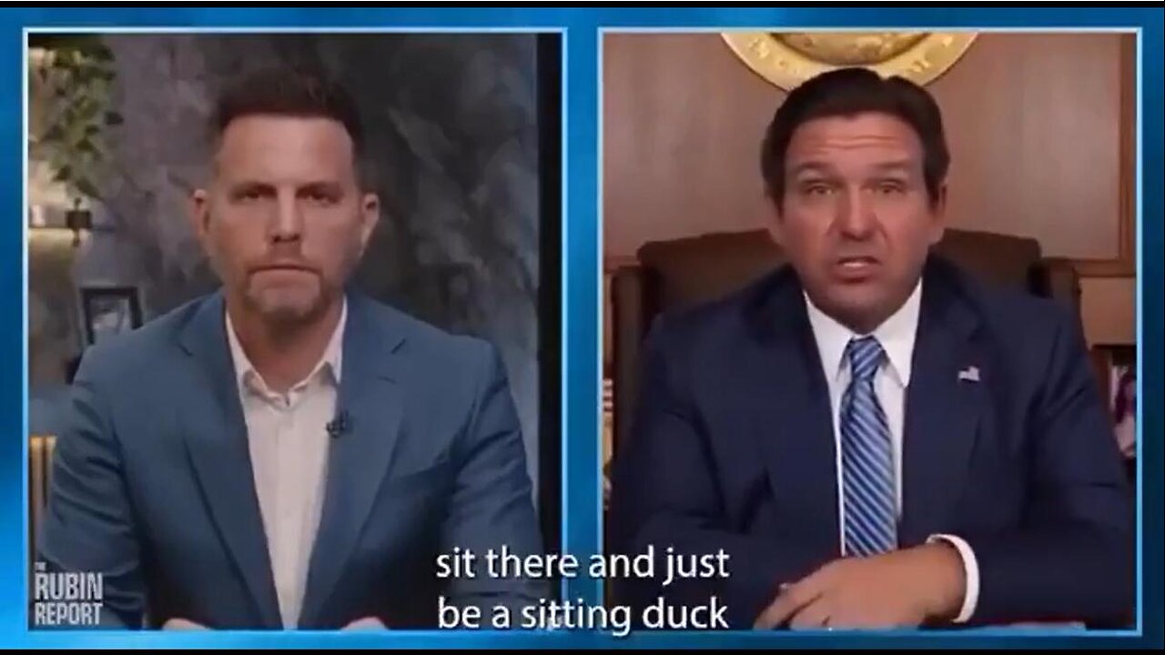 Florida Gov DeSantis Drivers can run over protesters blocking roads & not face charges