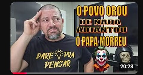 Já foi tarde!