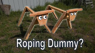 Saw Cow! Sawhorse Cow? DIY Roping Dummy Build