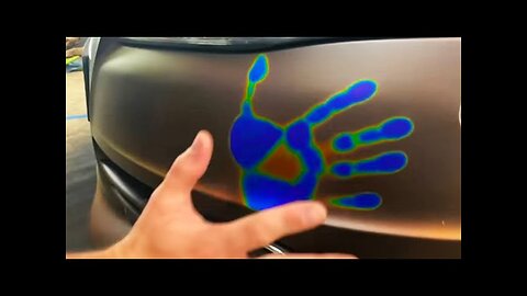 Heat-Sensitive Car Paint