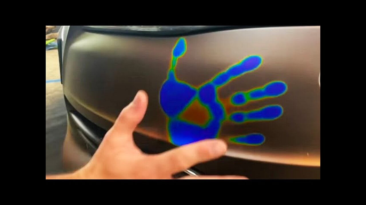 Heat-Sensitive Car Paint