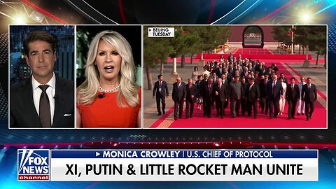 Trump's trying to 'fix' Biden letting these two superpowers to 'float closer together,' Monica Crowley says