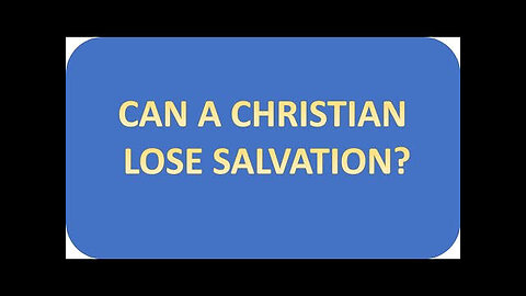 SALVATION, HOW CAN YOU LOSE IT? #truth #jesus #mary #church #bible #christian #saints #trinity