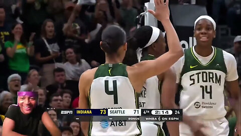 Indiana Fever vs Seattle Storm FULL GAME HIGHLIGHTS Reaction