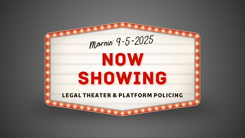 Legal Theater & Platform Policing