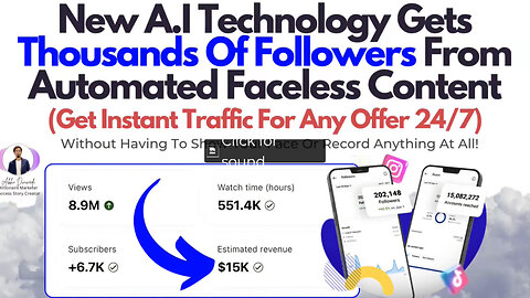 Viral Reel AI | Launch Profitable Faceless Instagram Channels in Minutes | Viral Instagram reels AI