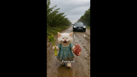 funny cat animation ai